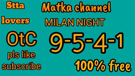 Live Result Accurate and Fast Satta Matka Live Online Live Result Night Kalyan Guessing Number Chahiye to KALYAN Date 15-04-2023 OTC Open to Close (OTC) 5 2 9 7 Jodi 56 24 93 72 Panna 230 390 270 269 Final Ank 8 Pass MADHUR DAY Date 15-04-2023 OTC Open to Close (OTC) 9 4 7 3 Jodi 97 43 79 32 Panna 270 220. . Matka 100 guessing number